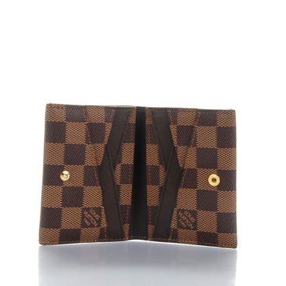 Louis Vuitton Damier Ebene Compact Origami Wallet 6 of 7