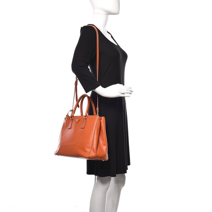 Prada Saffiano Medium Galleria Double Zip Tote Papaya 2 of 23