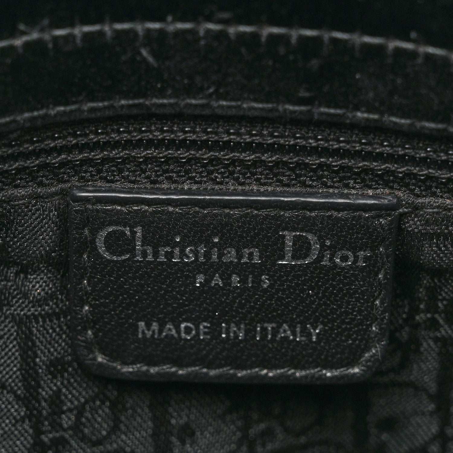 Christian Dior Satin Cannage Mini Lady Dior Black 6 of 20