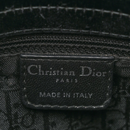 Christian Dior Satin Cannage Mini Lady Dior Black 6 of 20