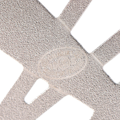 Chanel Crystal Metal CC Airplane Brooch Silver 4 of 5