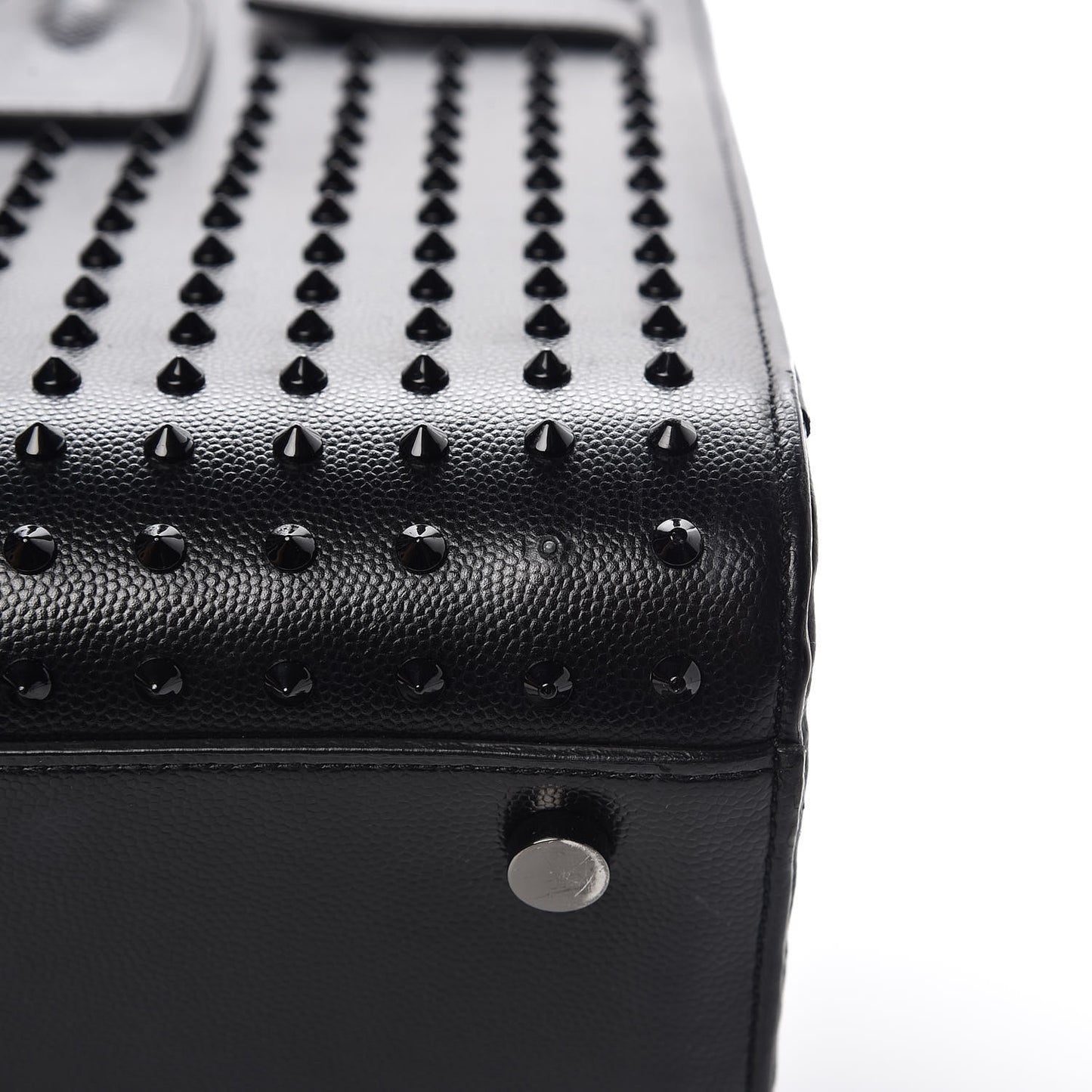 Grain De Poudre Studded Small Sac De Jour Black