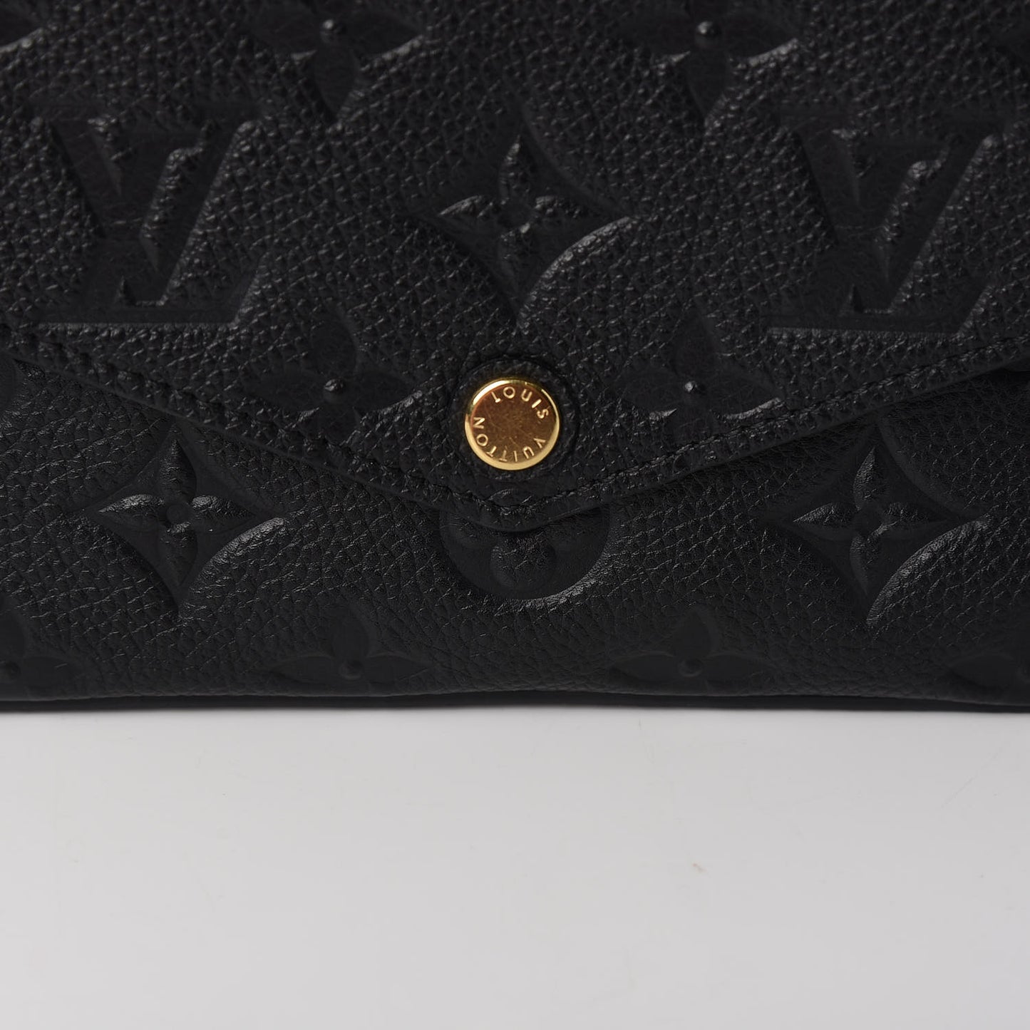 Empreinte Pochette Felicie Chain Wallet Black
