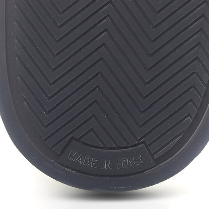 Chanel Grained Calfskin Fabric Womens Logo Sneakers 40.5 White Black 6 of 8