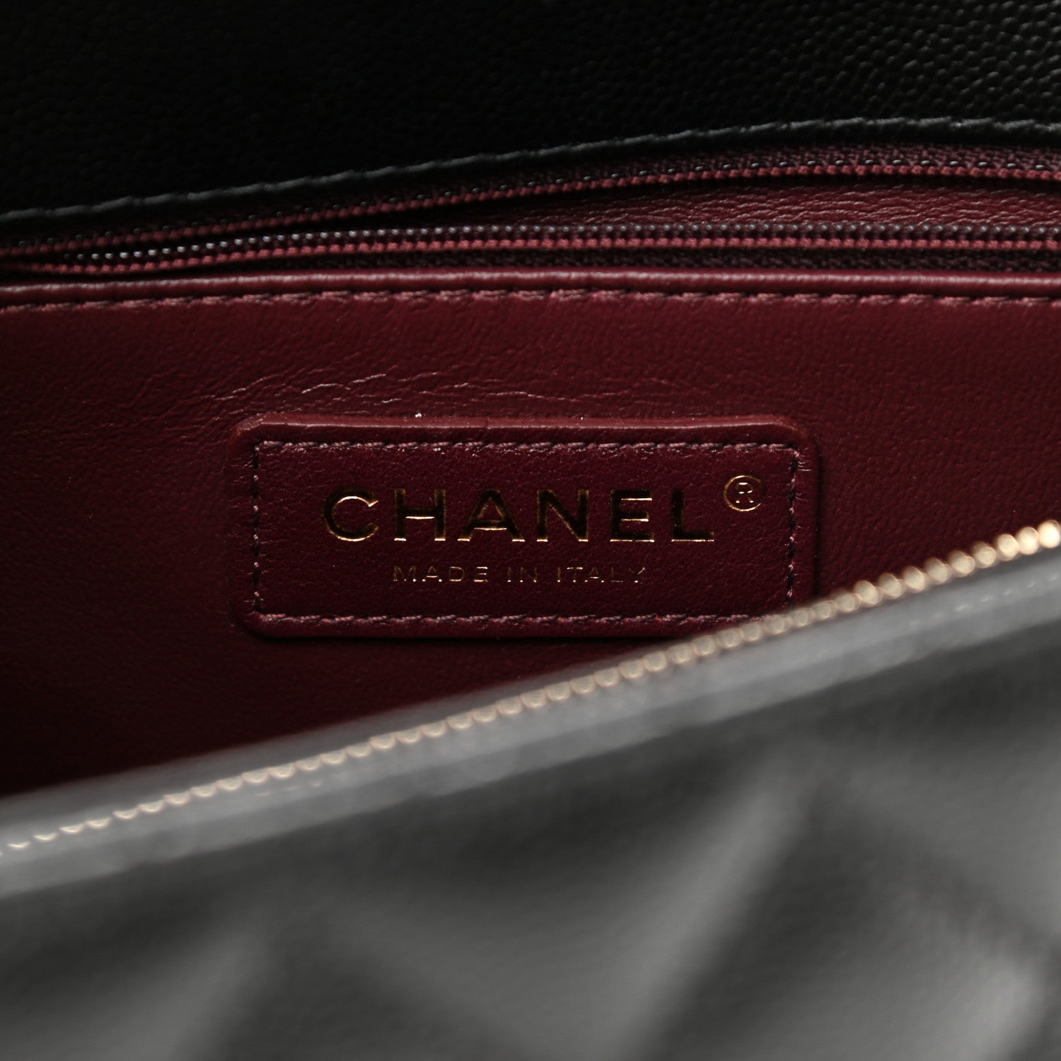 Chanel Caviar Quilted Small Coco Handle Flap Black 6 of 10