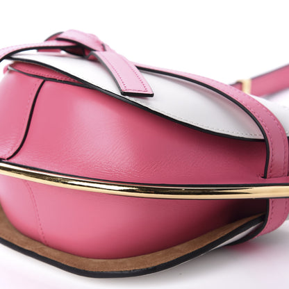 Loewe Calfskin Small Metal Gate Crossbody Bag Wild Rose White 7 of 9