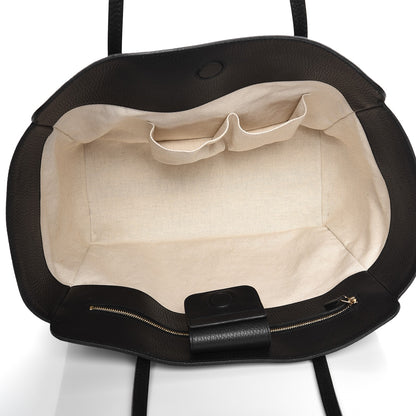 Gucci Pebbled Calfskin Medium Swing Tote Black 5 of 7