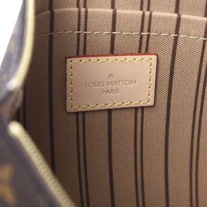Louis Vuitton Monogram Neverfull MM GM Pochette 6 of 7