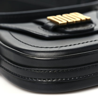 Christian Dior Calfskin Mini D Fence Saddle Bag Black 9 of 10