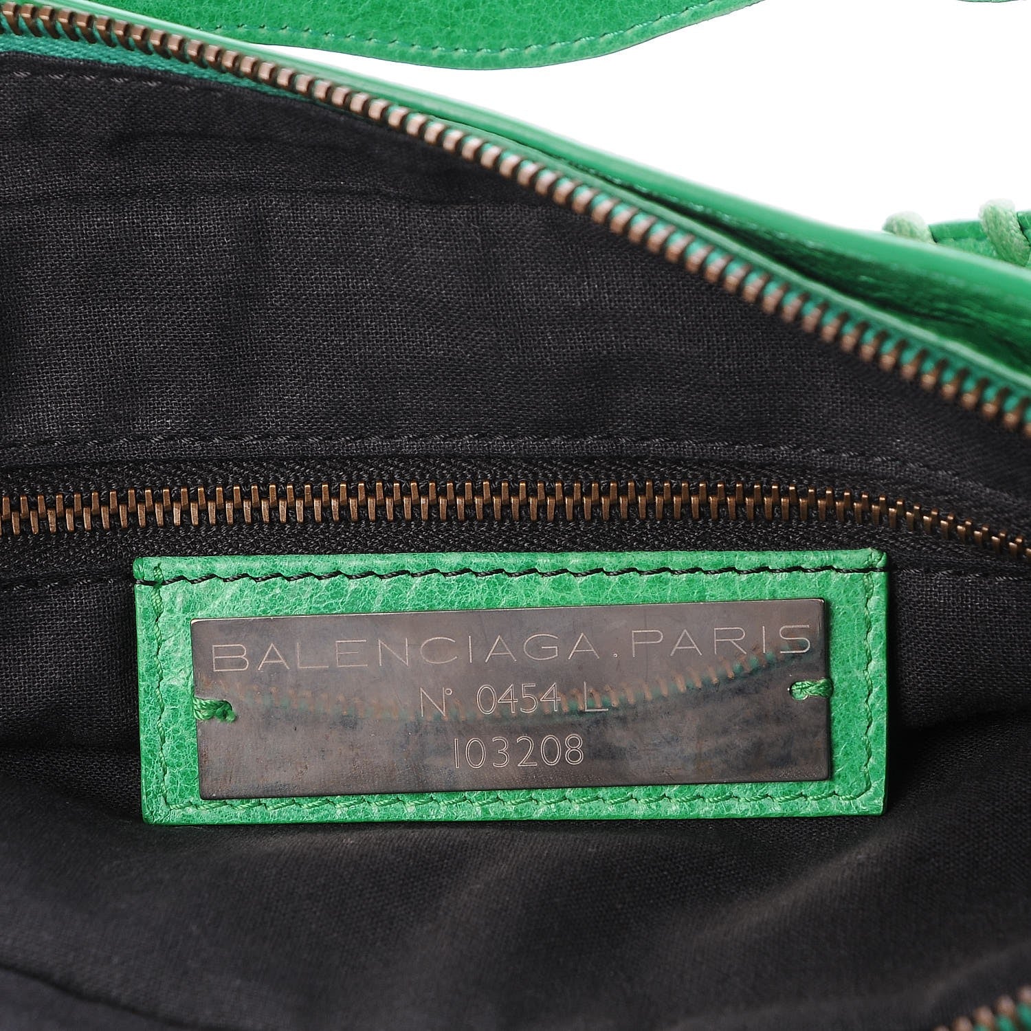 Balenciaga Agneau Classic Hardware First Vert Poker 7 of 10