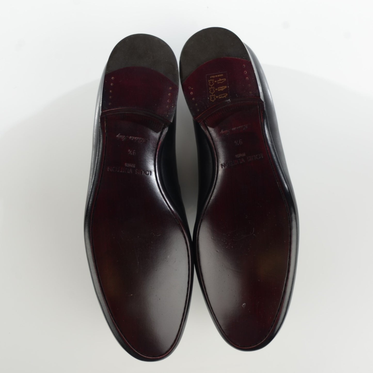 Mens Calfskin Earl Loafer Black 9.5