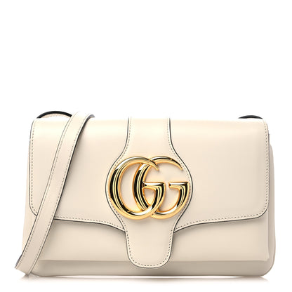 Gucci Calfskin Small Arli Flap Shoulder Bag Mystic White 1 of 9