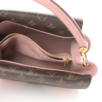 Louis Vuitton Grained Calfskin Monogram Double V Rose Poudre 5 of 13