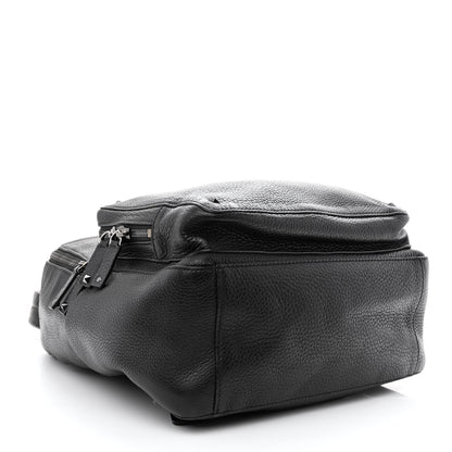 Valentino Garavani Grained Calfskin Rockstud Backpack Black 4 of 10