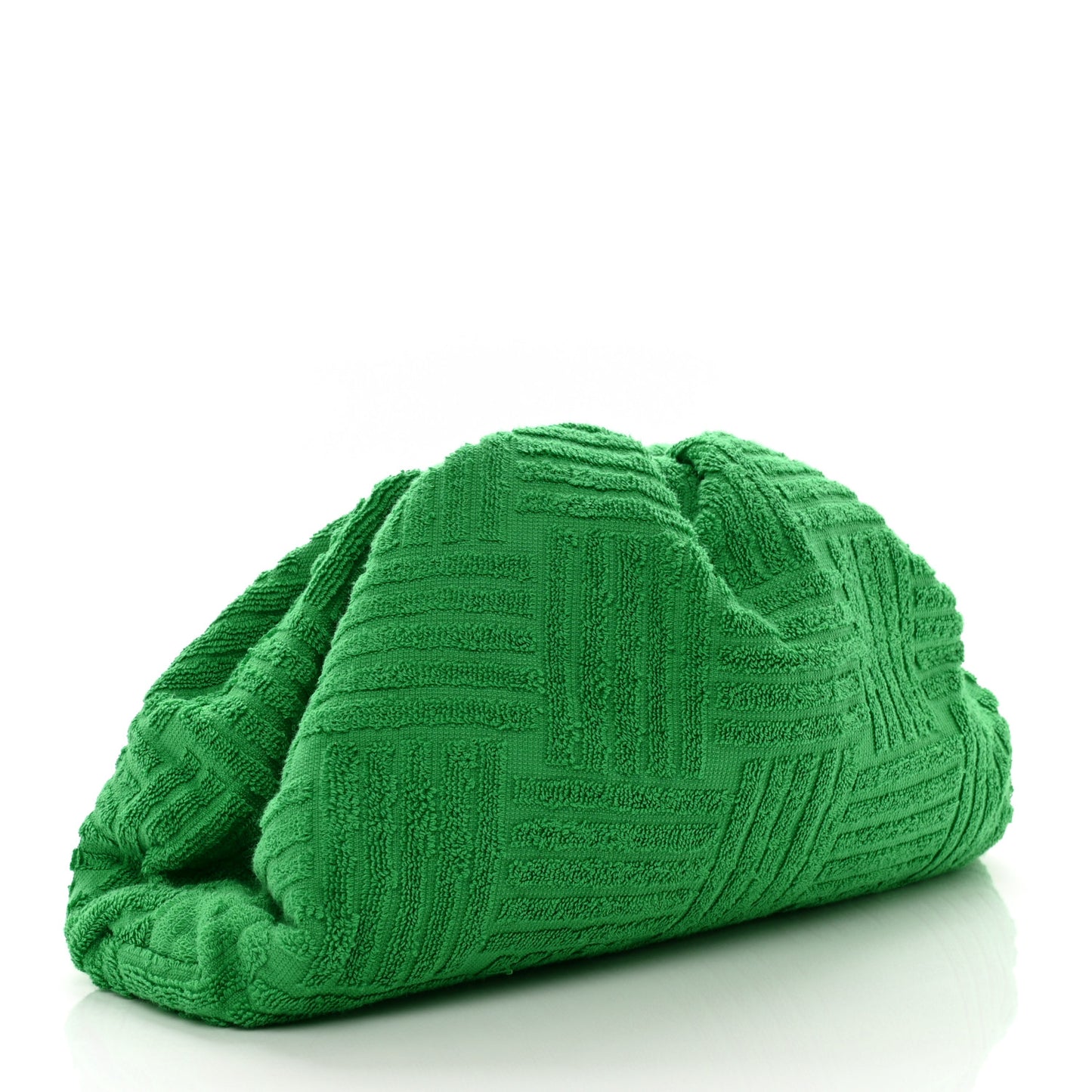 Sponge Fabric The Pouch Clutch Grass