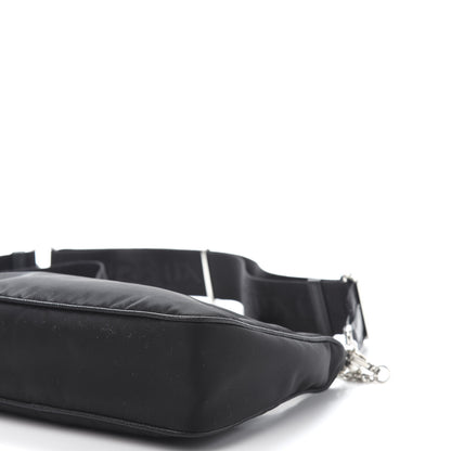 Prada Nylon Re-Edition 2005 Shoulder Bag Black 9 of 13