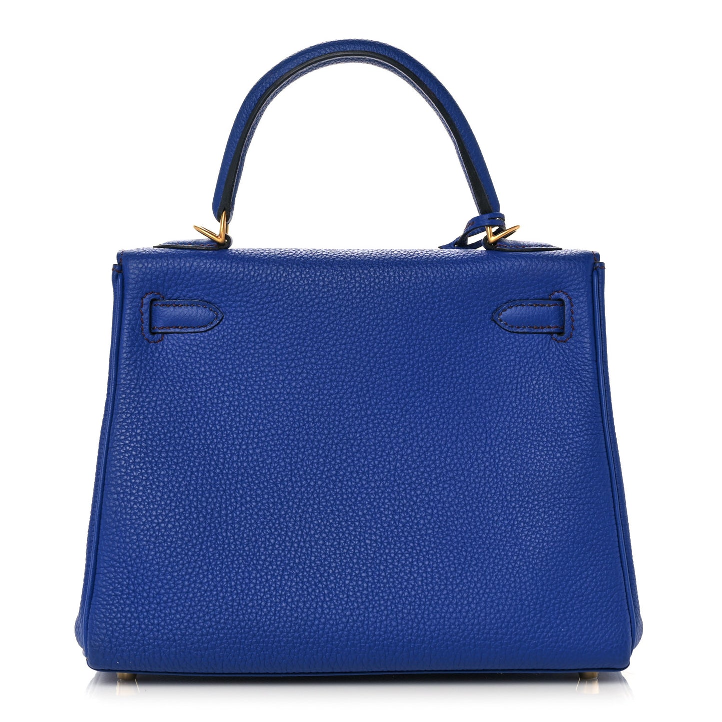 Togo Horseshoe Kelly Retourne 25 Bleu Electrique Bordeaux