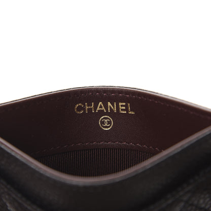 Chanel Caviar Quilted Flap Card Holder Black 6 of 9