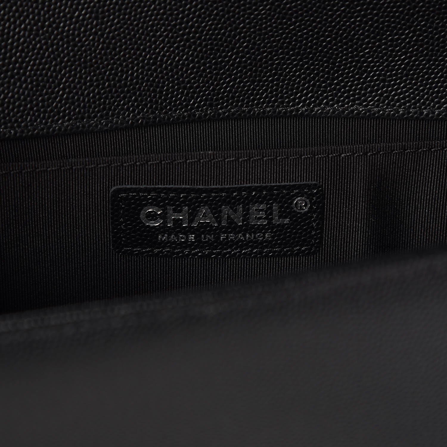 Chanel Caviar Quilted Medium Boy Flap Black 6 of 8