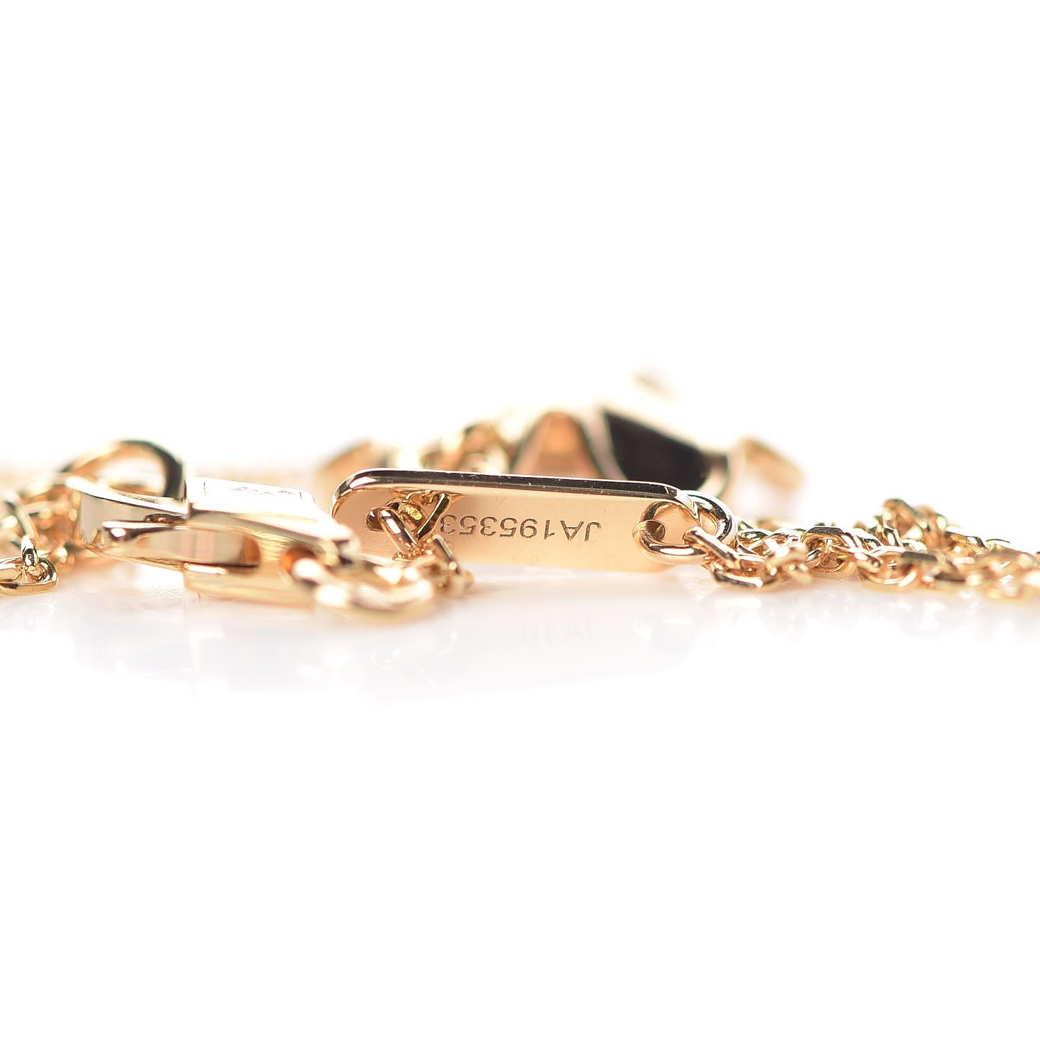 Van Cleef & Arpels 18K Yellow Gold Diamond Mini Frivole Bracelet 4 of 6