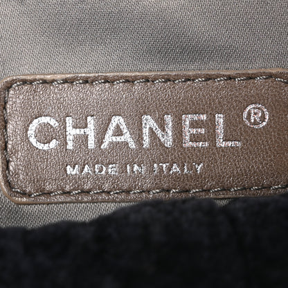 Chanel Lapin Rabbit Fur Flap Blue 6 of 10