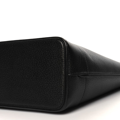 Gucci Textured Dollar Calfskin Small Ophidia Shoulder Tote Bag Black 10 of 10