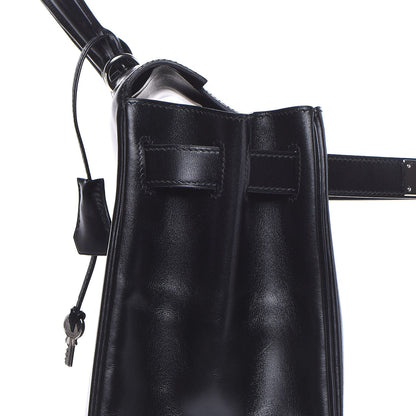 Hermes Box Kelly Retourne 40 Black 30 of 38