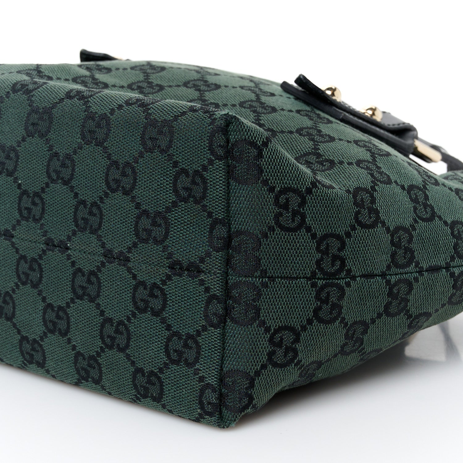 Gucci Monogram Small Jolicoeur Tote Green 11 of 11