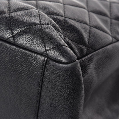 Chanel Caviar Quilted Grand Shopping Tote GST Black 12 of 15