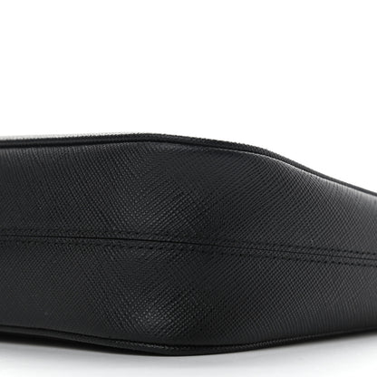 Prada Saffiano Lux Re-Edition 2005 Shoulder Bag Black 10 of 10
