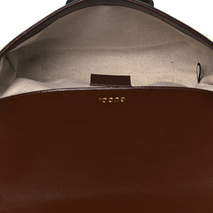 Gucci GG Supreme Monogram Web Mini Horsebit 1955 Shoulder Bag Beige Brown Sugar 5 of 14