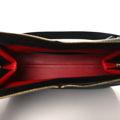 Mansur Gavriel Calfskin M Frame Clutch Black 5 of 9