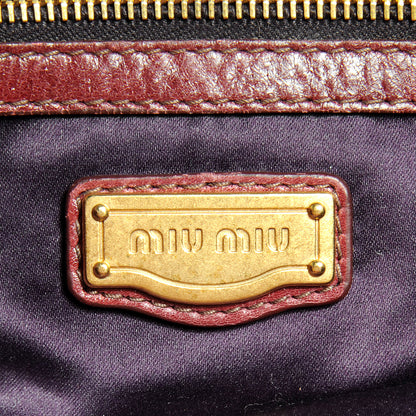 Miu Miu Leather Matelasse Lux Bauletto 5 of 8