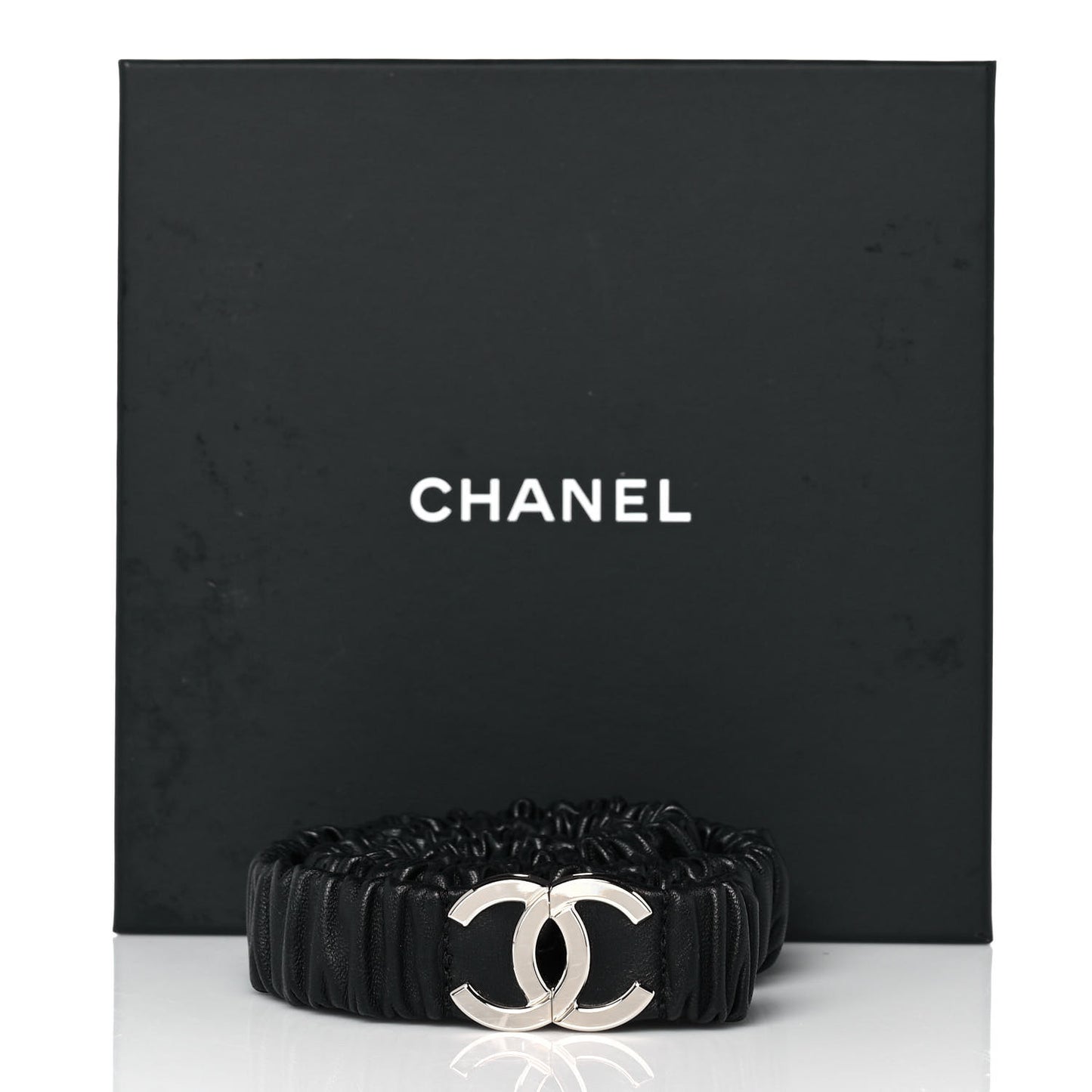 Lambskin CC Belt 80 32 Black