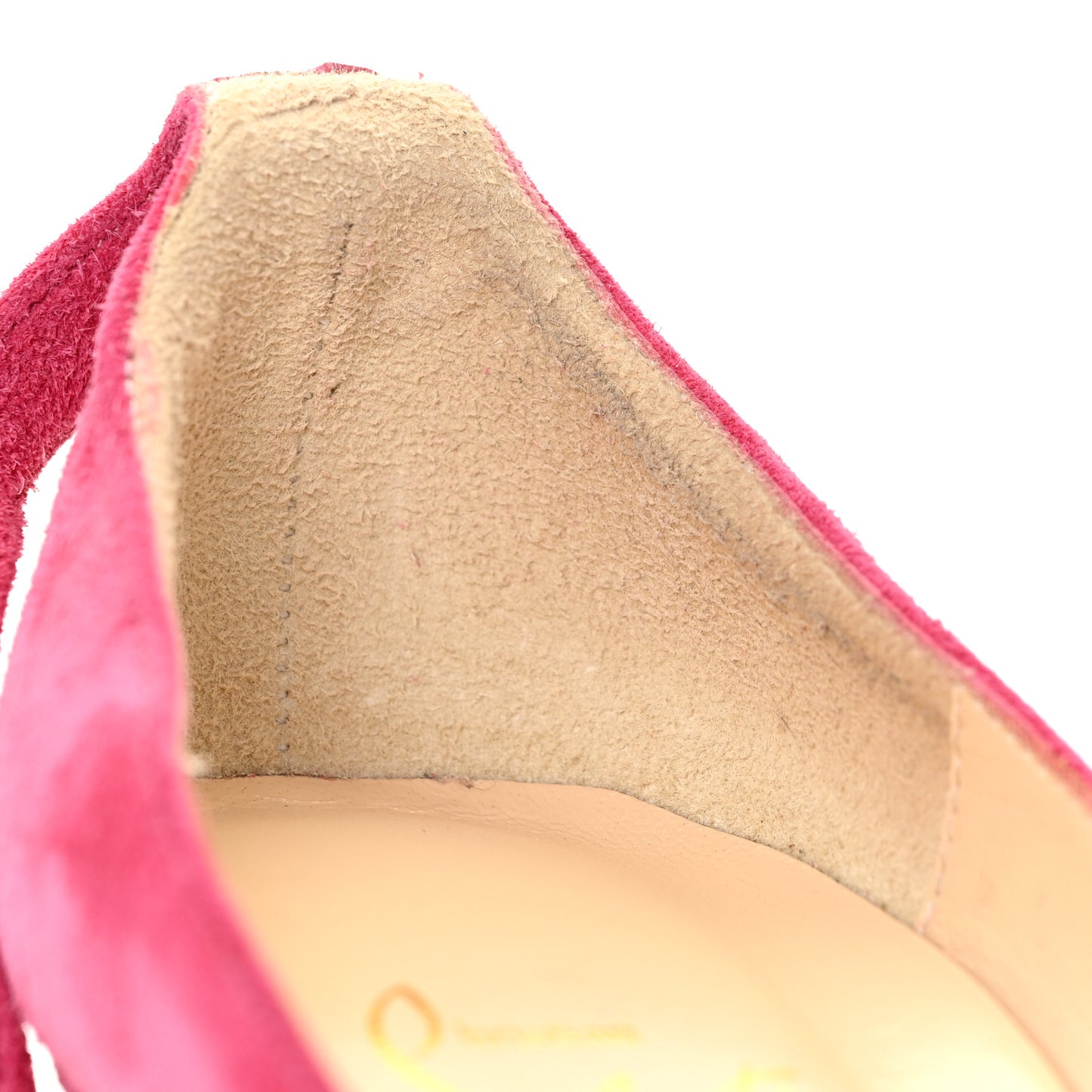 Suede Rampoldi 120 Ankle Strap Pumps 38 Pink