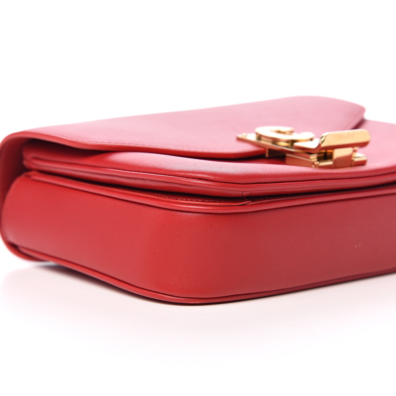 Celine Shiny Calfskin Small C Bag Red 7 of 9