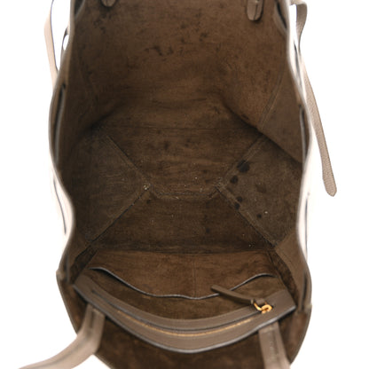 Celine Soft Grained Calfskin Small Belt Cabas Phantom Taupe 5 of 17