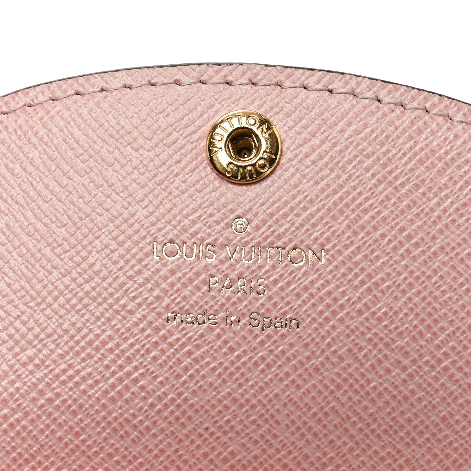 Louis Vuitton Monogram Rosalie Coin Purse Rose Ballerine 6 of 6