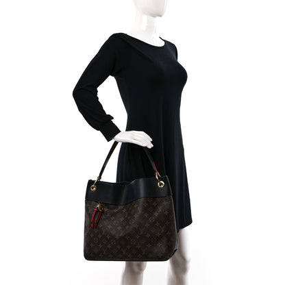 Louis Vuitton Monogram Tuileries Hobo Black 2 of 11