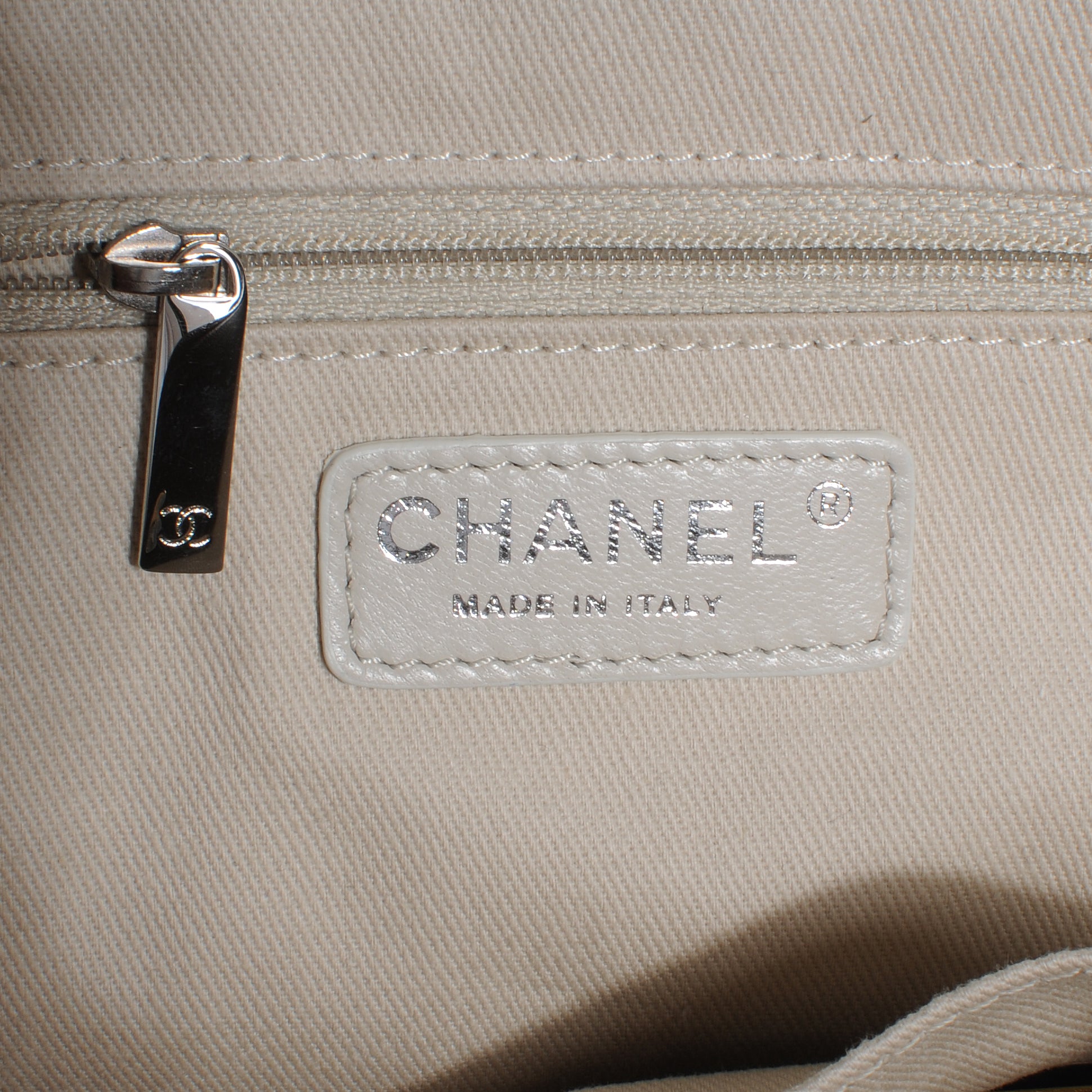 Chanel Caviar CC Timeless Soft Tote Taupe Fonce 5 of 8