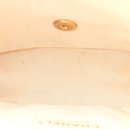 Chanel Lambskin Quilted CC Coin Flap Bag White 5 of 12