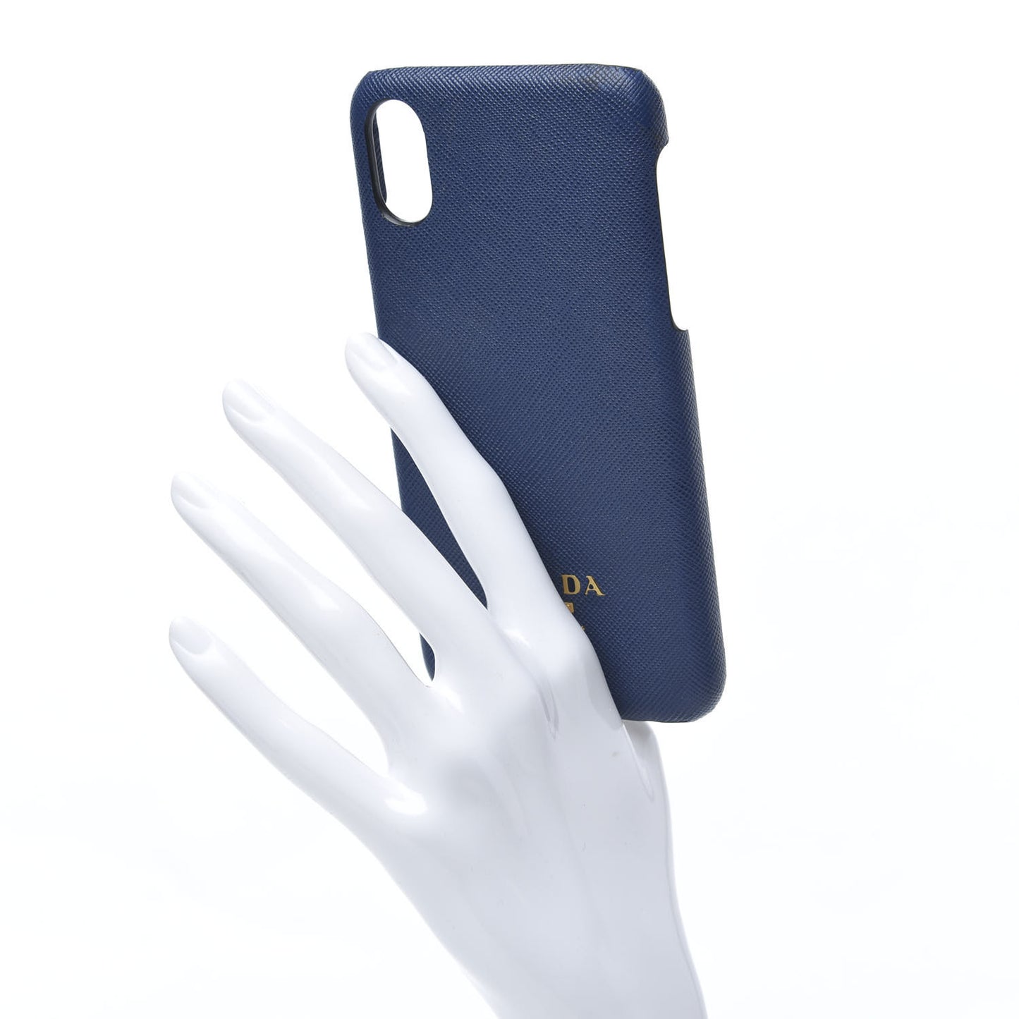 Saffiano Metal iPhone X Case Bleuette
