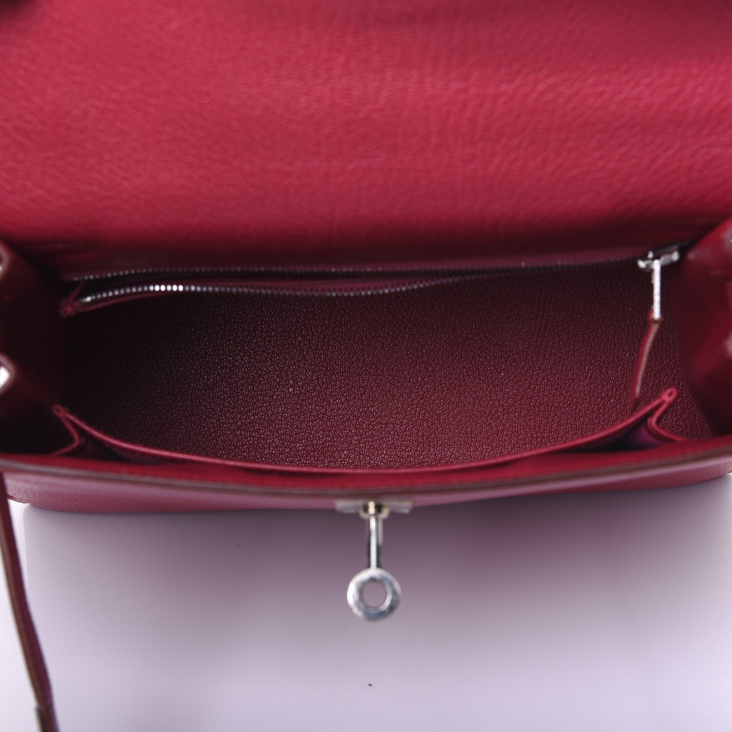 Hermes Chevre Kelly Sellier 25 Framboise 17 of 42