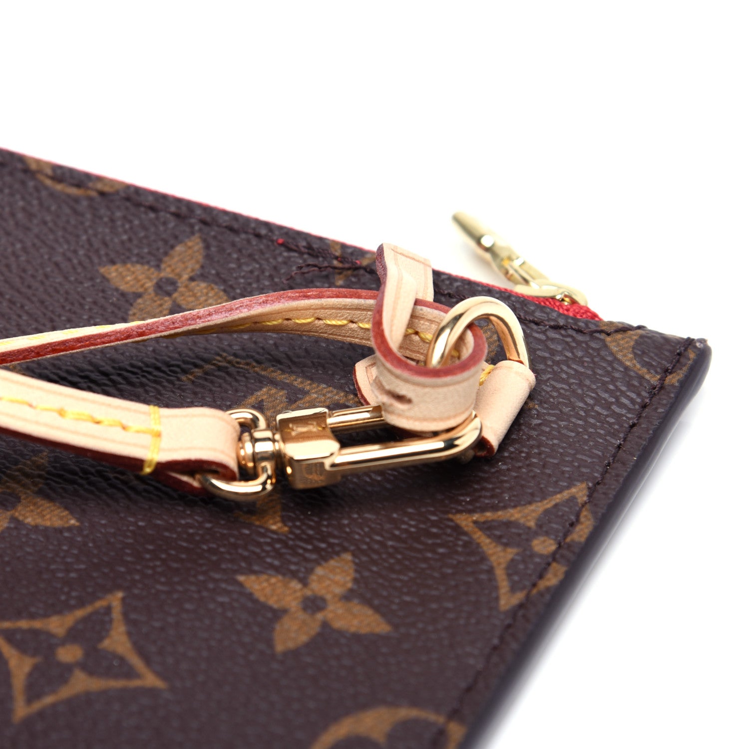Louis Vuitton Monogram Neverfull MM GM Pochette Cherry 10 of 10