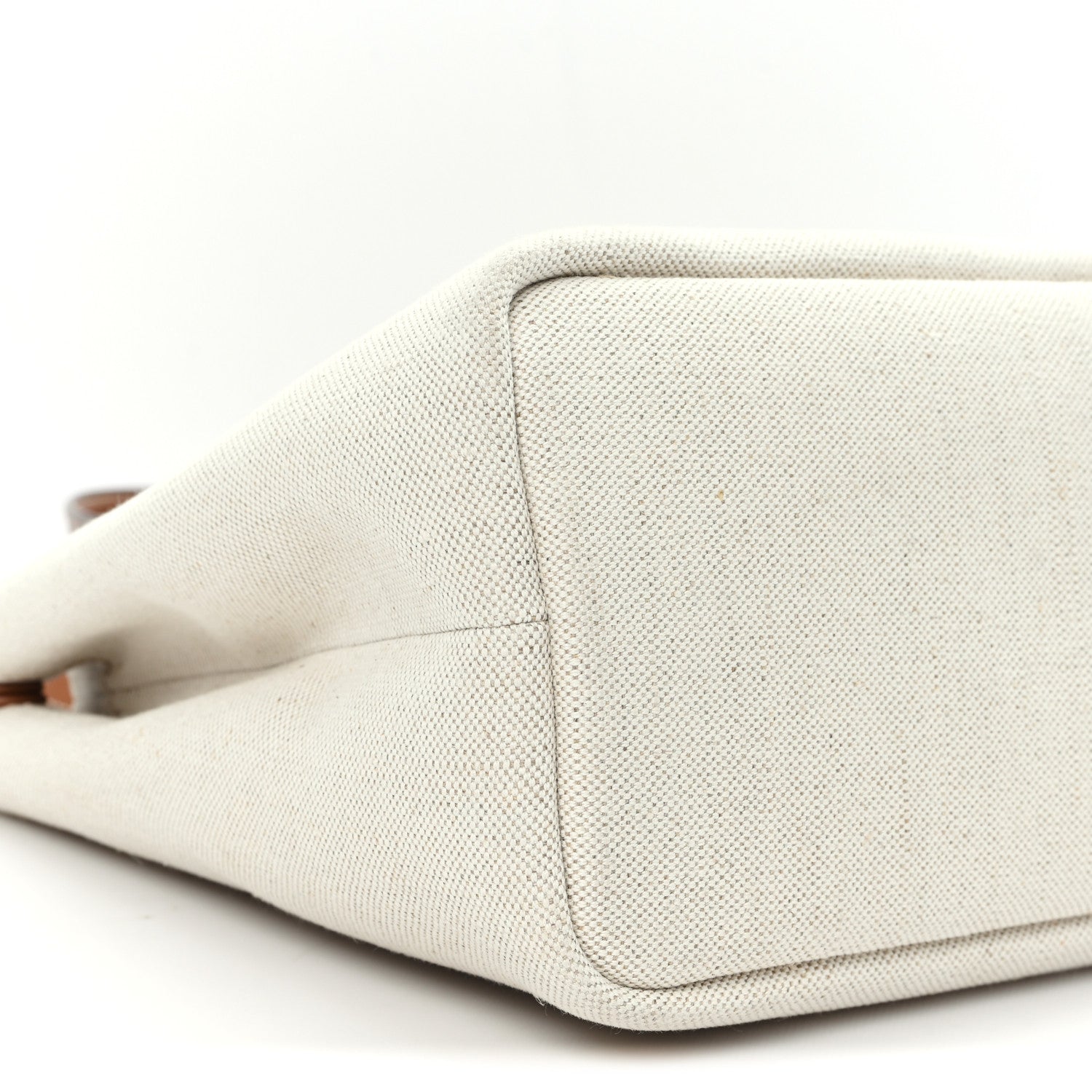 Prada Canvas Shopping Logo Tote Naturale 8 of 9
