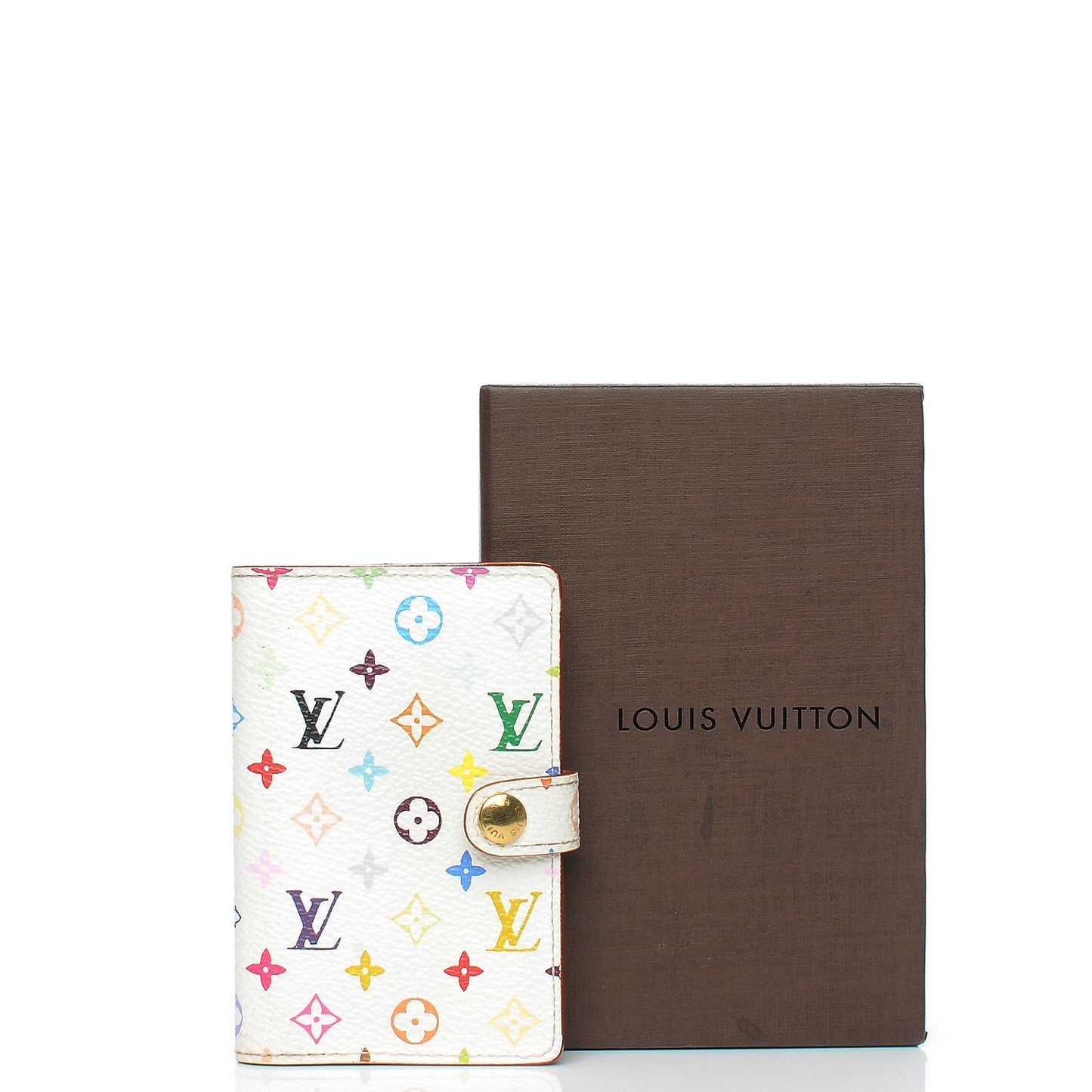 Monogram Multicolor Carnet de Bal Mini Agenda Cover White