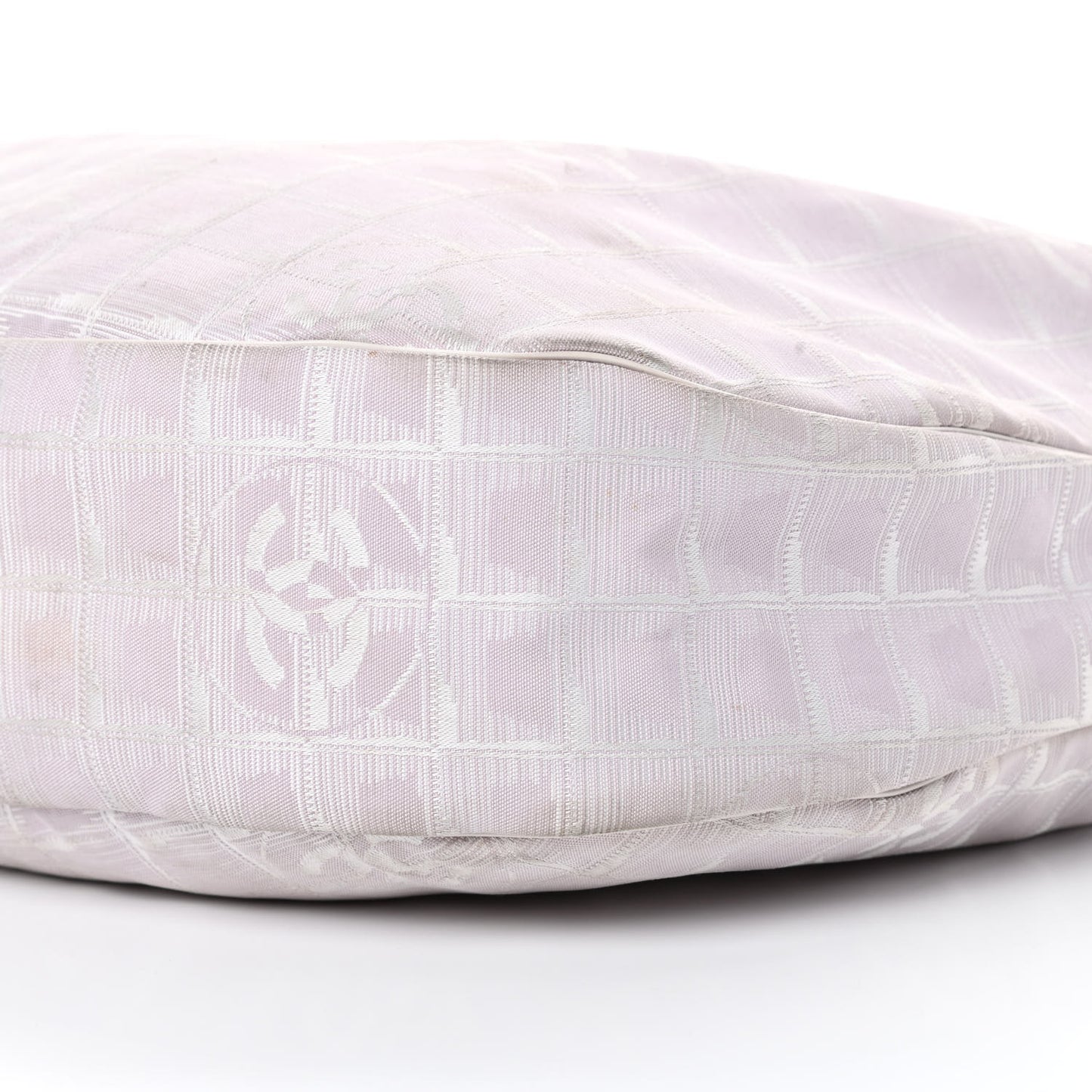 Nylon Large Travel Hobo Light Pink