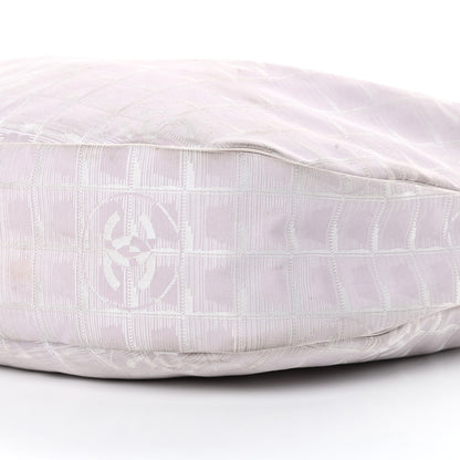 Chanel Nylon Large Travel Hobo Light Pink 10 of 16