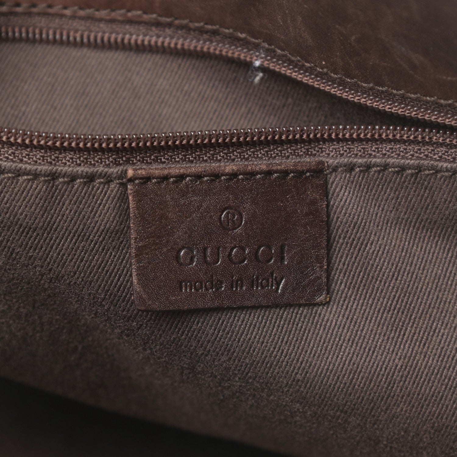 Gucci Monogram Messenger Bag Brown 6 of 16