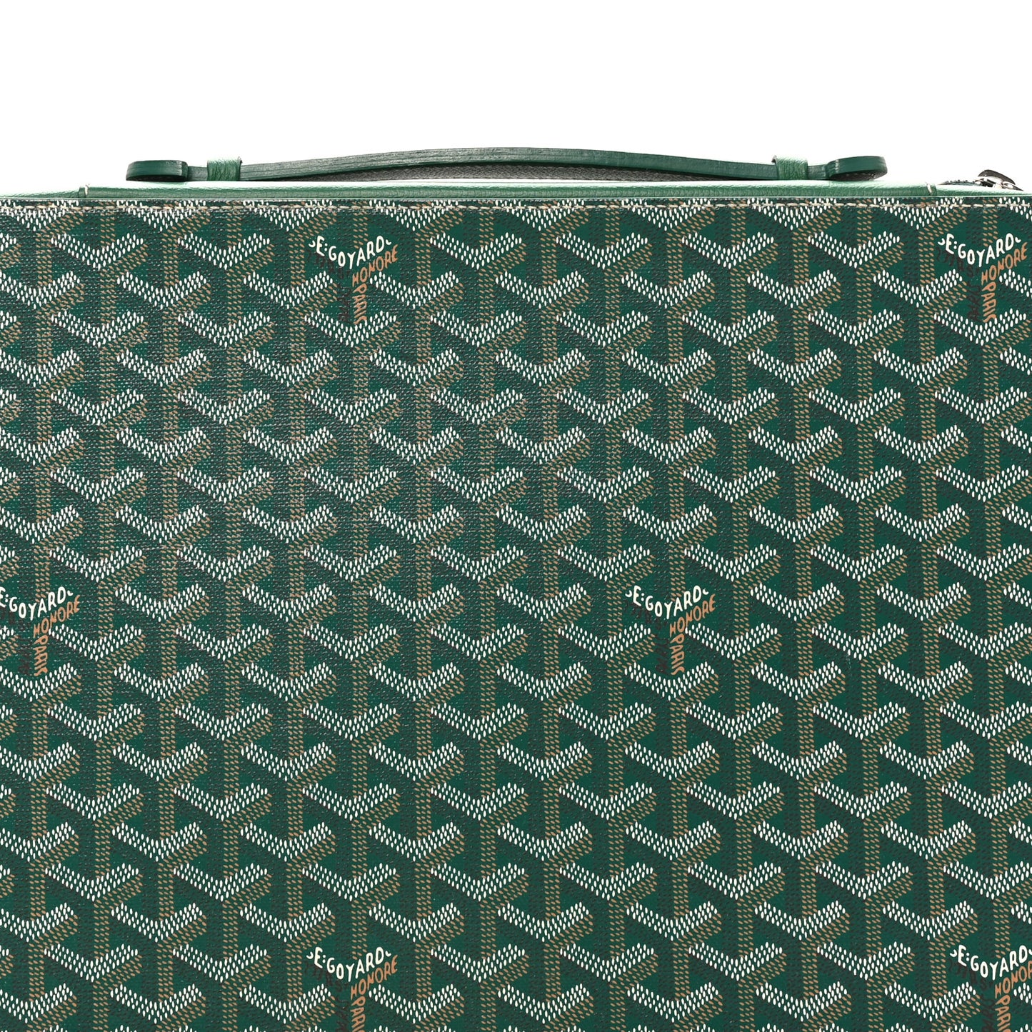 Goyardine Universal Companion Portfolio Green